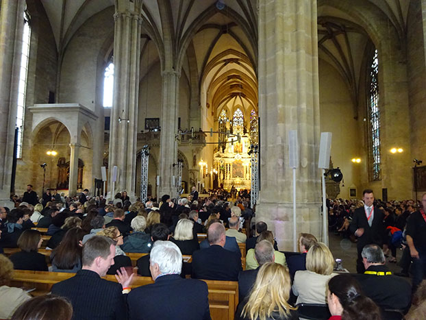 The official GTM opening concert in Erfurt's St. Mary Cathedral.