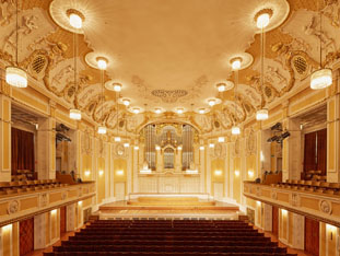 The Great Hall at Mozarteum Salzburg. © Christian Schneider