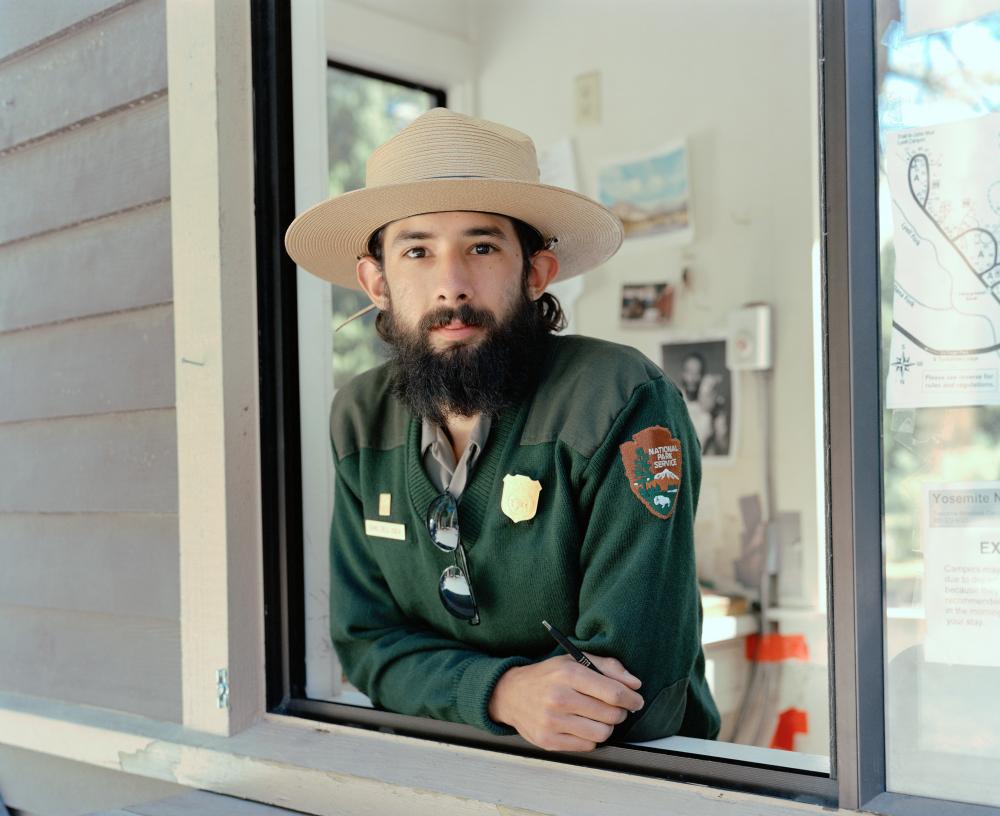 Michael Matthew Woodlee, Chris, Campground Ranger, Tuolumne Meadows Campground, 2014; from the series Yos-E-Mite
