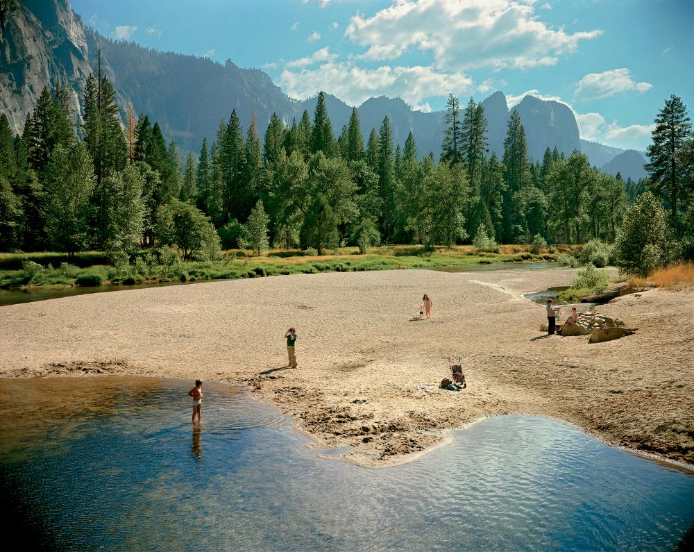 Merced River, Yosemite National Park, California, 13 August 1979, by Stephen Shore.